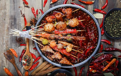 重慶正宗串串香底料的別樣吃法，真的太爽了！